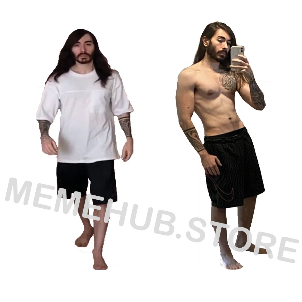 Charlie Moist Cr1tikal 120x40cm dakimakura body pillow cover - MEME HUB