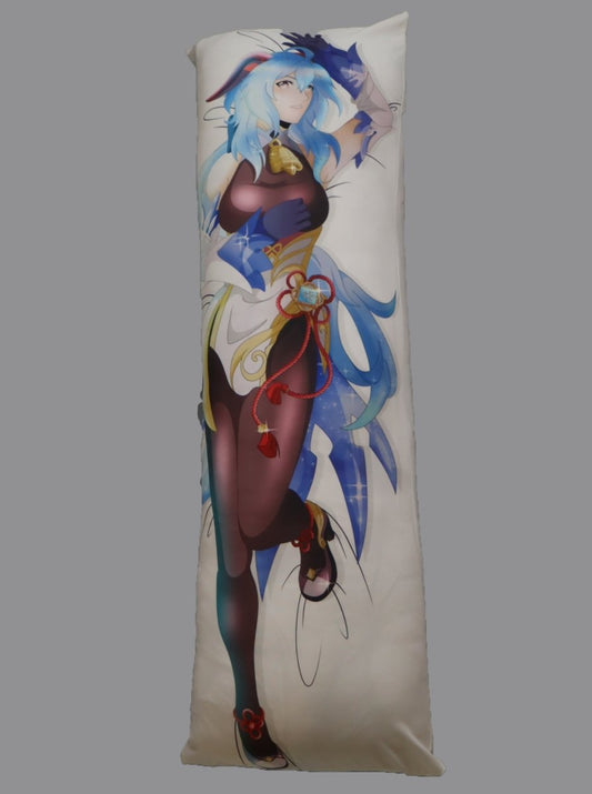 Ganyu + Cryo Hillichurl Dakimakura Body Pillow Cover - MEME HUB