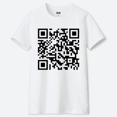 QR code Tee Shirt - MEME HUB