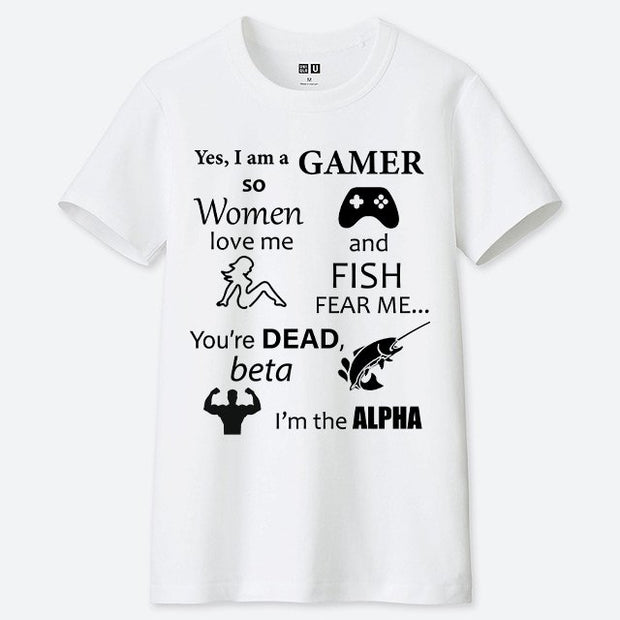 Yes, I am a gamer Tee shirt - MEME HUB